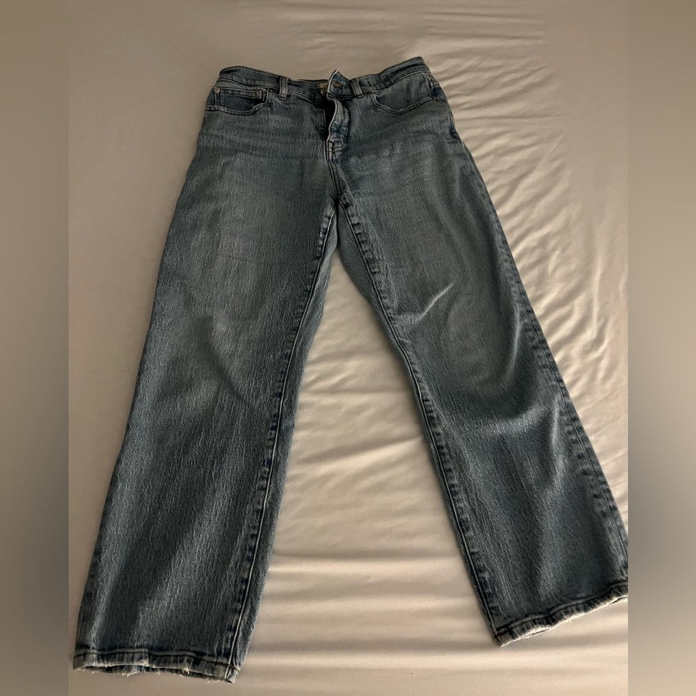 Madewell 90s straight jeans